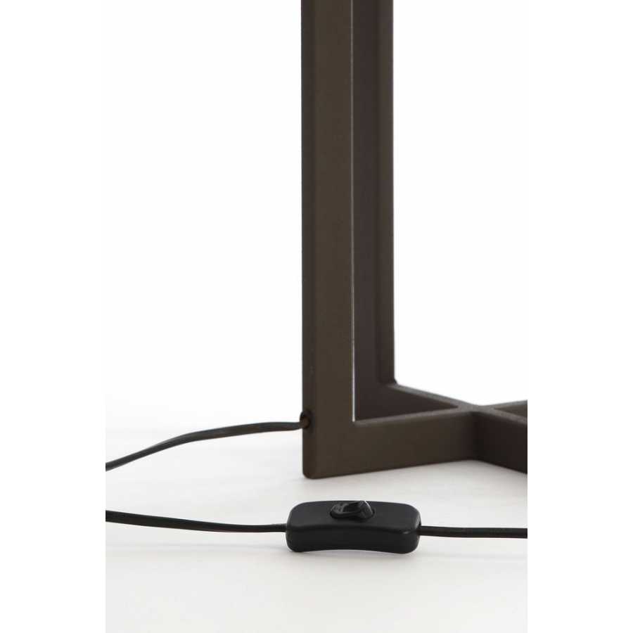 Light and Living Mace Table Lamp Base - Brown