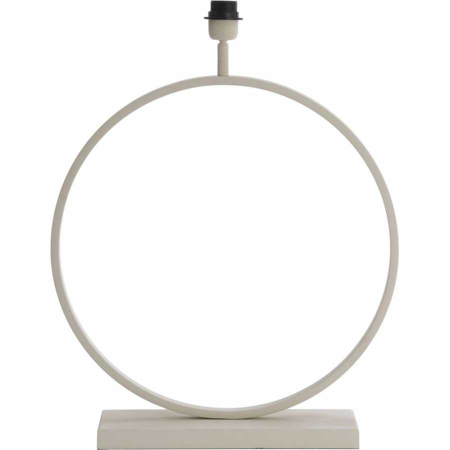 Light and Living Liva Table Lamp Base - Cream - Large