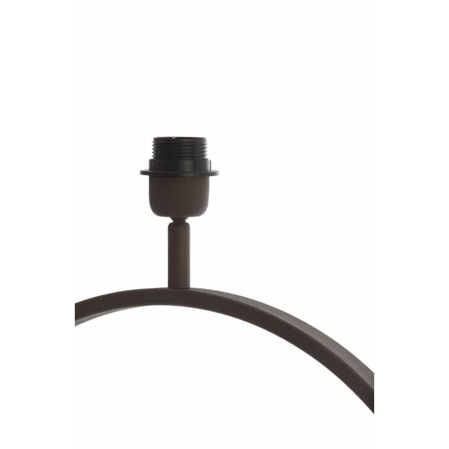 Light and Living Liva Table Lamp Base - Brown - Large