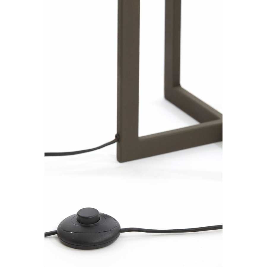 Light and Living Mace Floor Lamp Base - Brown