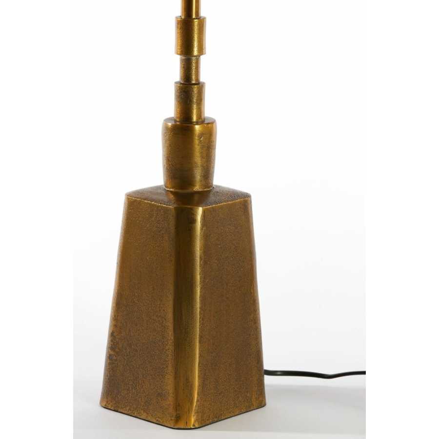 Light and Living Donah Floor Lamp Base - Antique Bronze