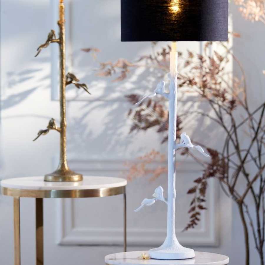 Light and Living Branch Table Lamp Base - Matt White