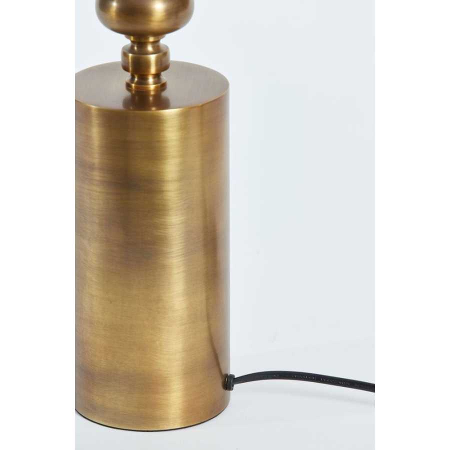 Light and Living Helabima Table Lamp Base - Antique Bronze - Large