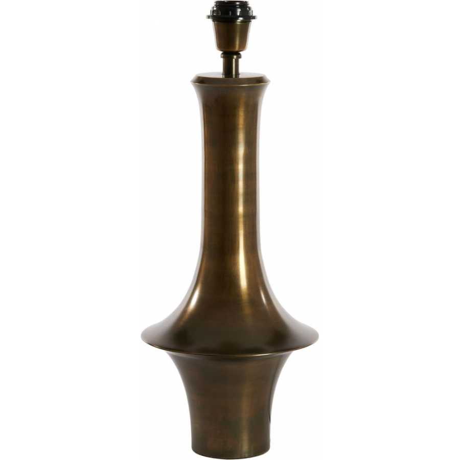 Light and Living Jeff Table Lamp Base - Antique Bronze - Large