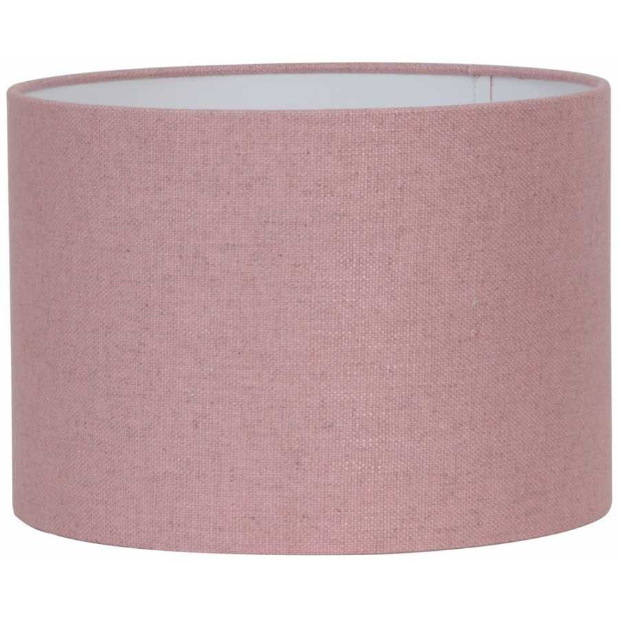 Light and Living Livigno Round Lamp Shade - Pink - H: 21cm x Dia: 30cm