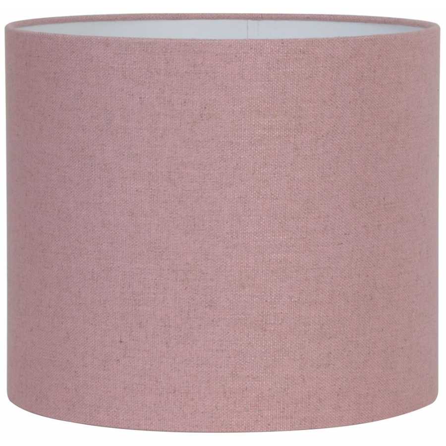 Light and Living Livigno Round Lamp Shade - Pink - H: 30cm x Dia: 40cm