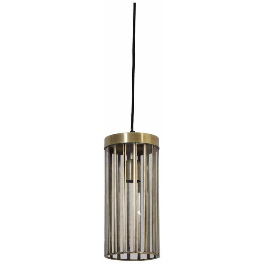 Light and Living Stroby Pendant Light - Bronze - Small