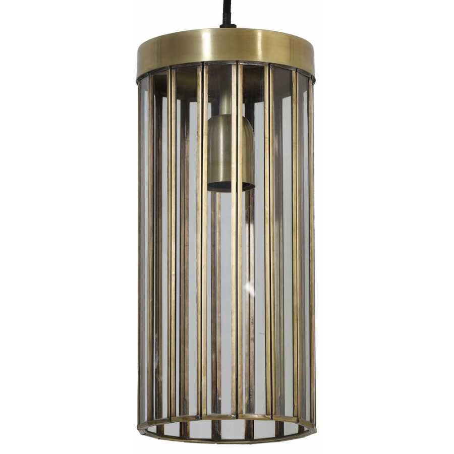 Light and Living Stroby Pendant Light - Bronze - Small