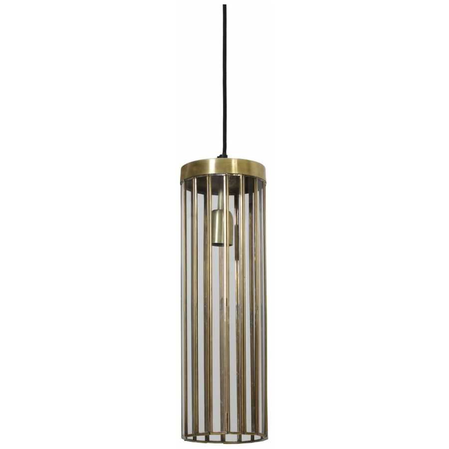 Light and Living Stroby Pendant Light - Bronze - Large