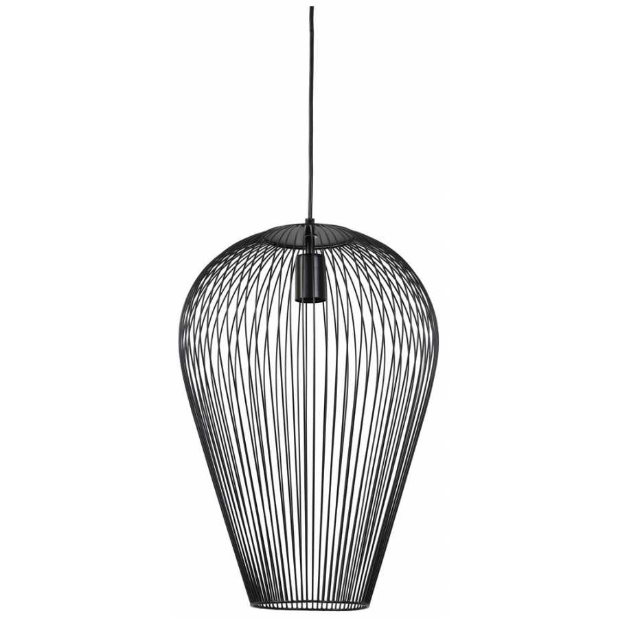 Light and Living Abby Pendant Light - Black - Extra Large