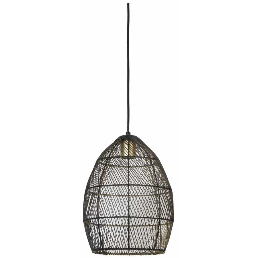 Light and Living Meya Pendant Light - Black - Medium