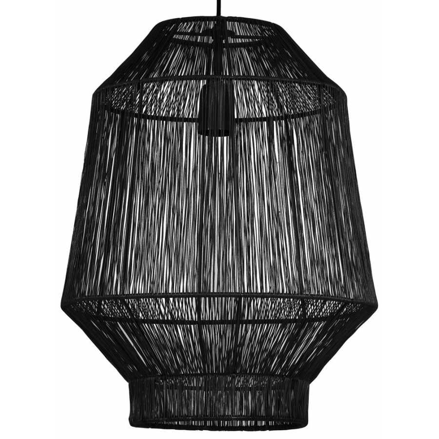 Light and Living Vitora Pendant Light - Black - Large
