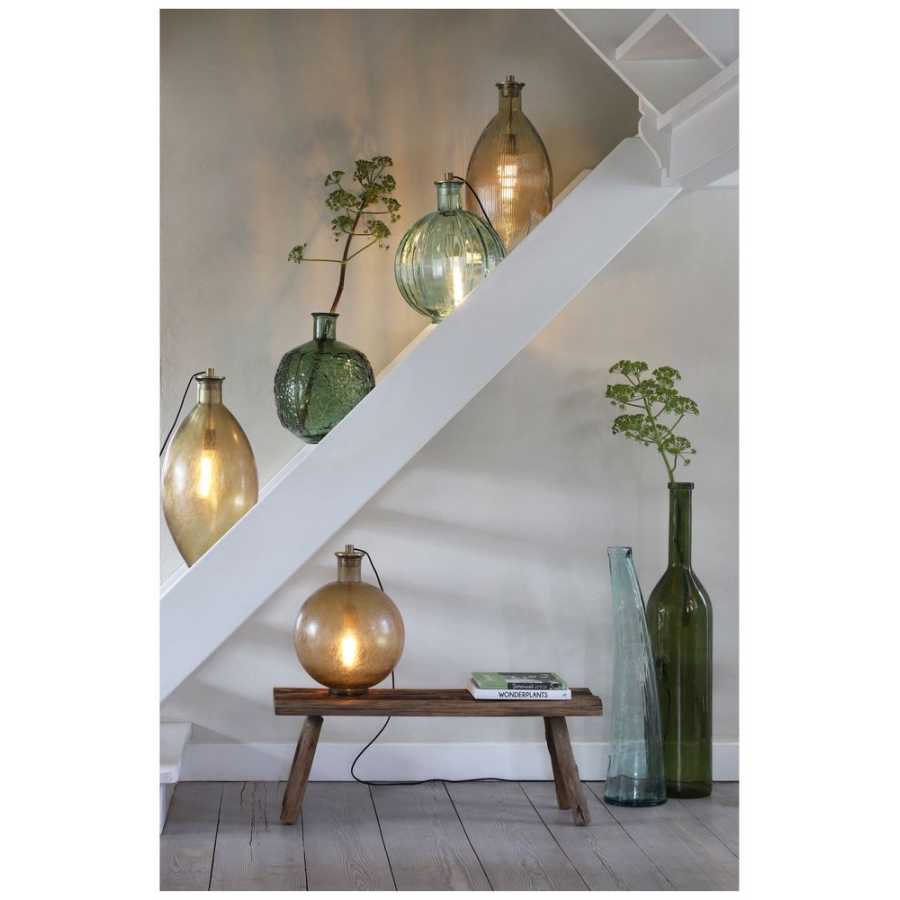 Light and Living Menado Vase - Green