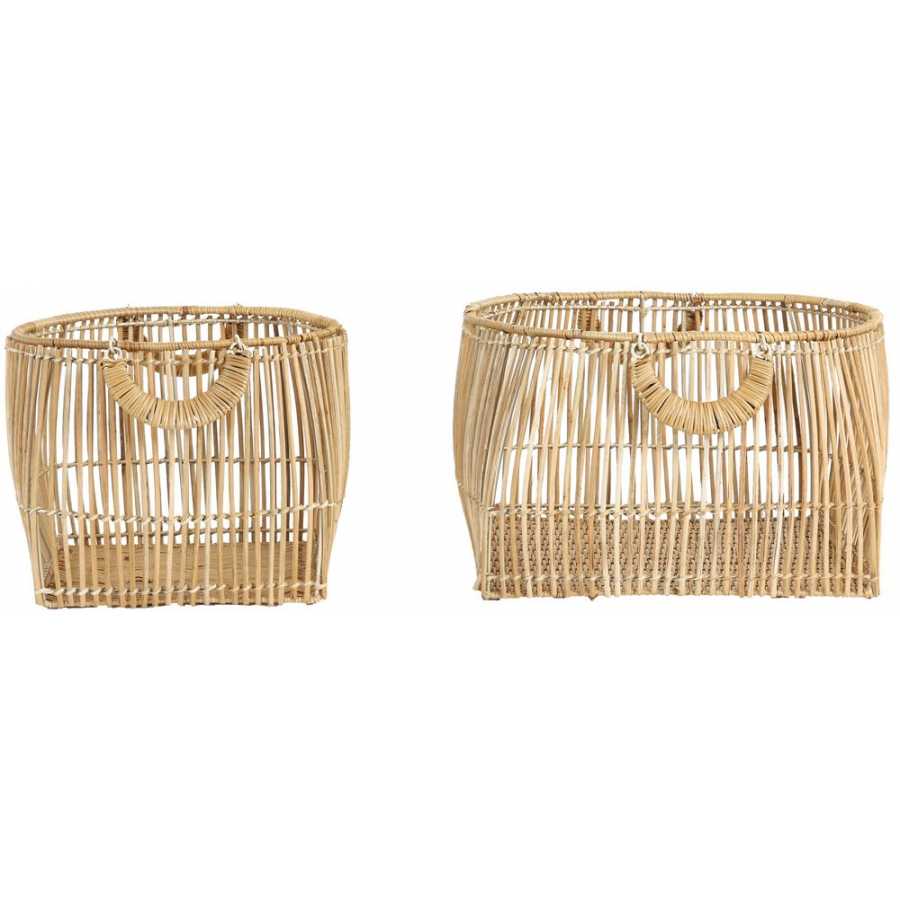 Light and Living Mitze Baskets - Set of 2