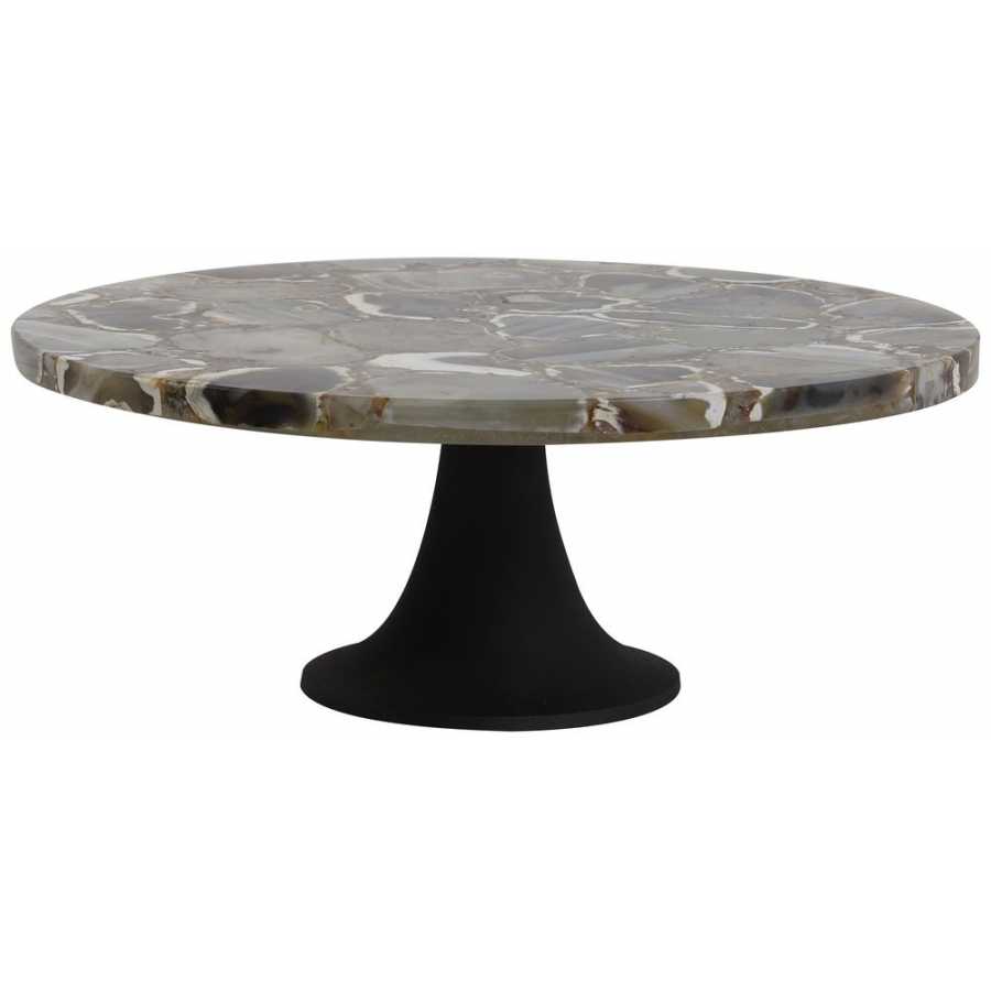 Light and Living Layo Cake Stand - Black - Large