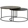 Light and Living Talca Nest of Coffee Tables - Set of 2 - Bronze