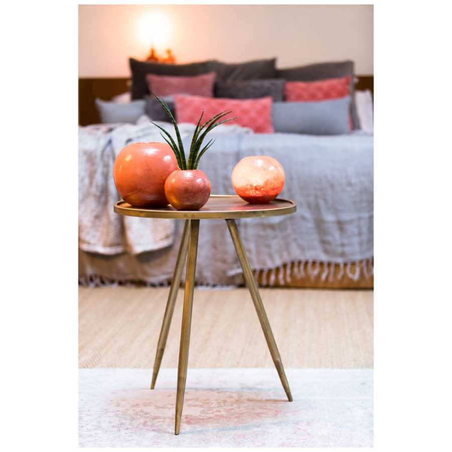 Light and Living Envira Side Table - Gold