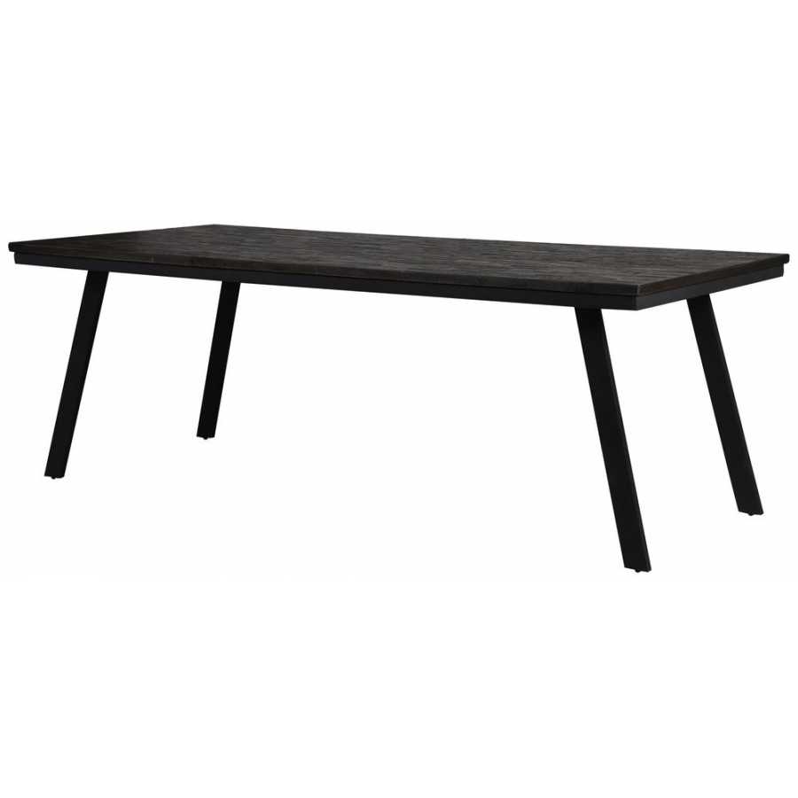 Light and Living Ceira Dining Table - Black - Large