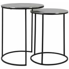 Light and Living Thizas Nest of Side Tables - Set of 2