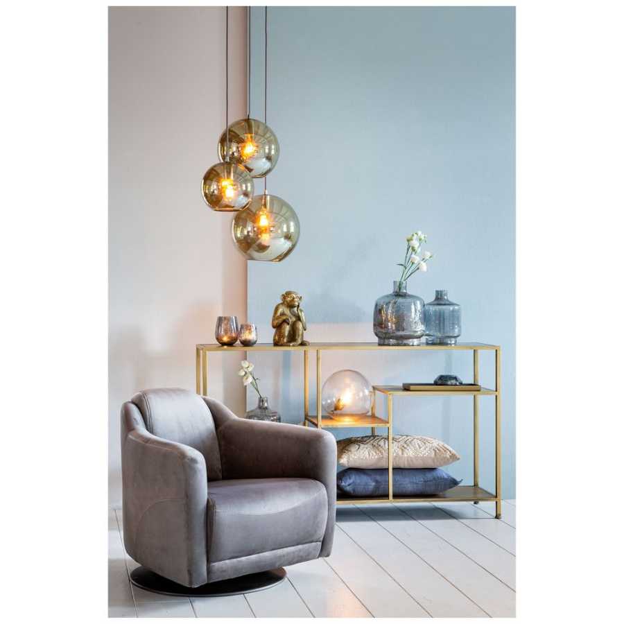 Light and Living Ylaya Console Table - Gold