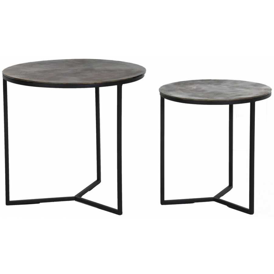 Light and Living Socos Side Tables - Set of 2