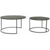 Light and Living Rengo Nest of Coffee Tables - Set of 2 - Bronze