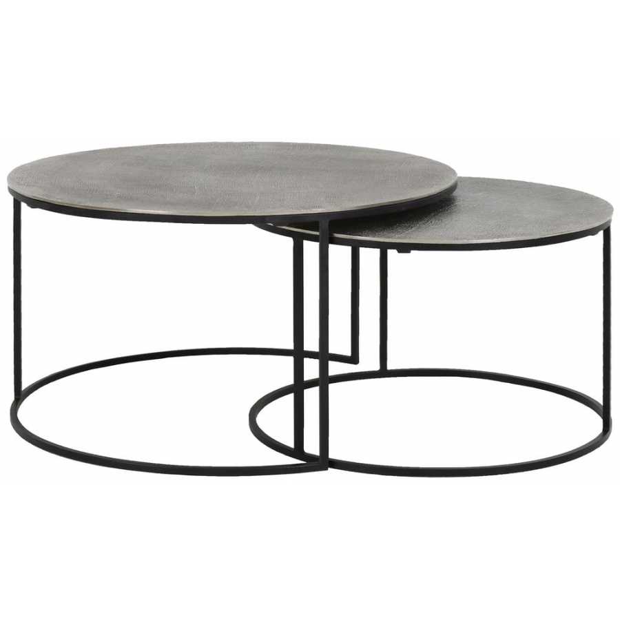 Light and Living Rengo Coffee Tables - Set of 2 - Grey