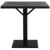 Light and Living Chisa Dining Table - Black