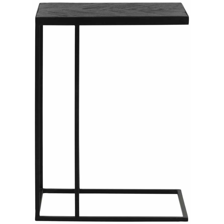 Light and Living Chisa Side Table - Black