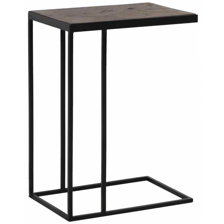 Light and Living Chisa Side Table - Brown