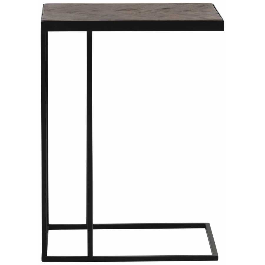 Light and Living Chisa Side Table - Brown