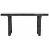 Light and Living Mayen Console Table - Black