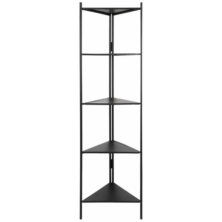 Light and Living Display Cabinet - Black