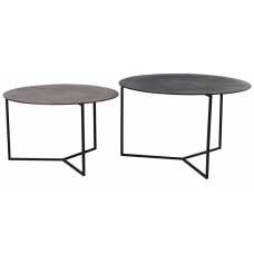 Light and Living Socos Coffee Tables - Set of 2 - Bronze