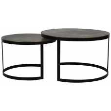 Light and Living Trelo Nest of Coffee Tables - Set of 2