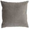 Light and Living Khios Square Cushion - Silver Grey