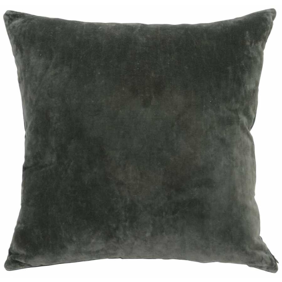 Light and Living Rorschach Square Cushion - Green