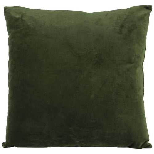Light and Living Khios Square Cushion - Olive Green