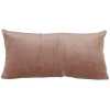 Light and Living Khios Rectangle Cushion - Salmon Pink