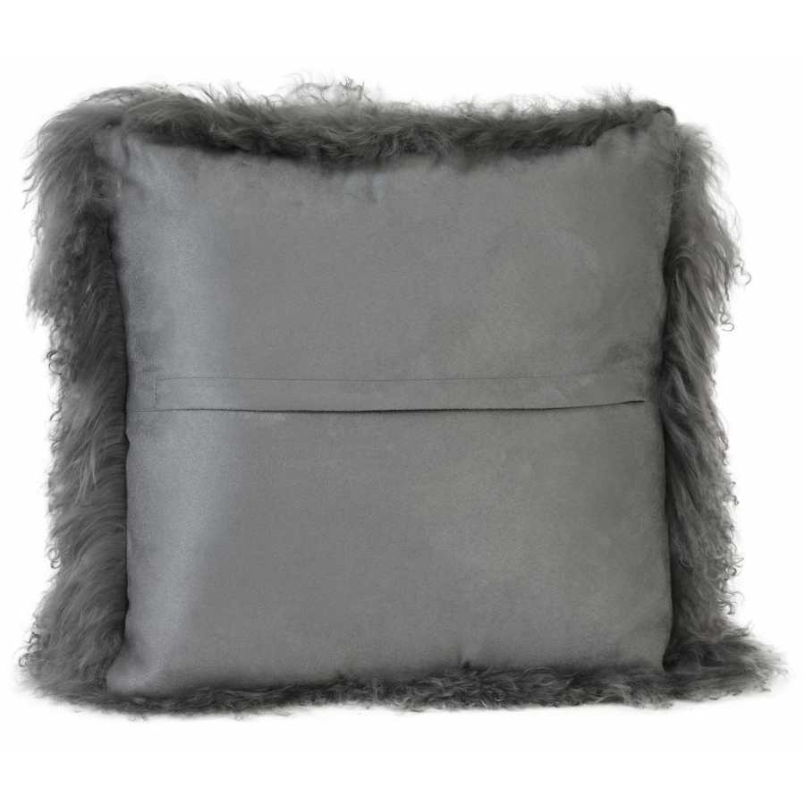 Light and Living Evelyn Square Cushion - Grey