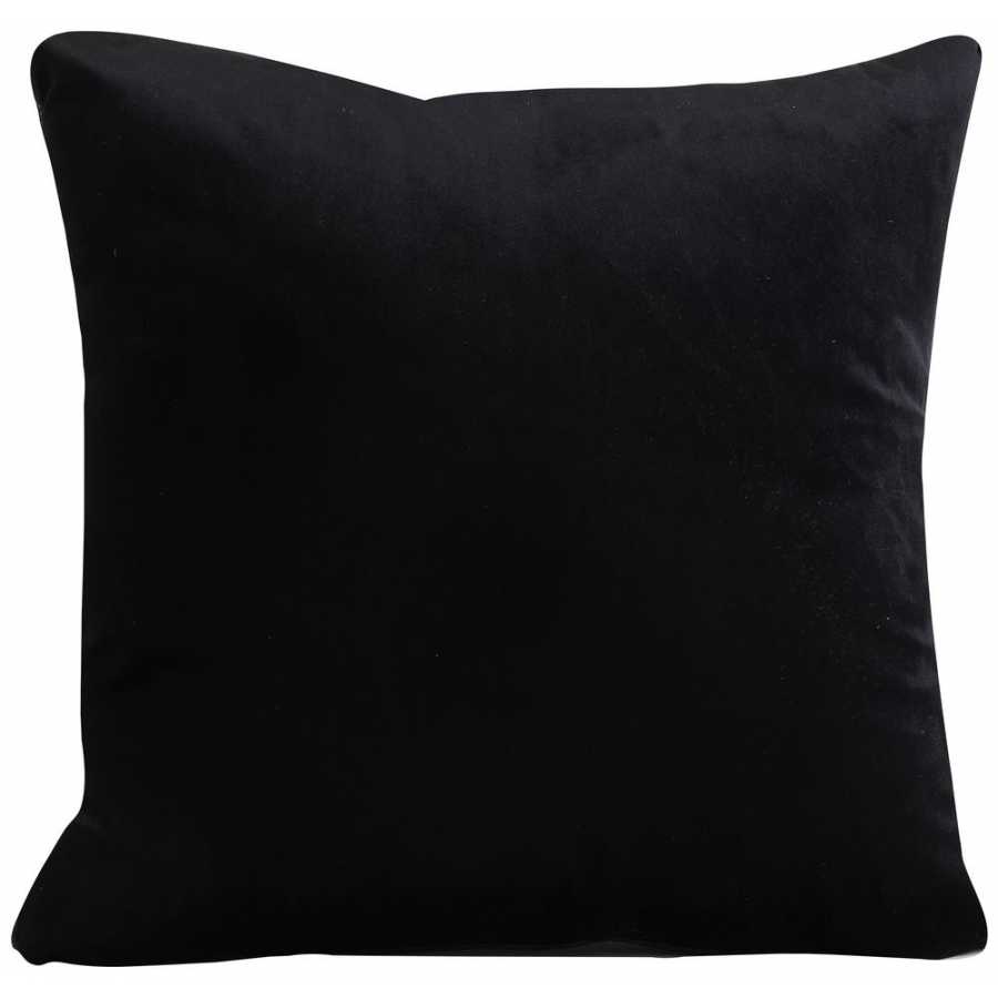 Light and Living Leopard Square Cushion - Dark Green