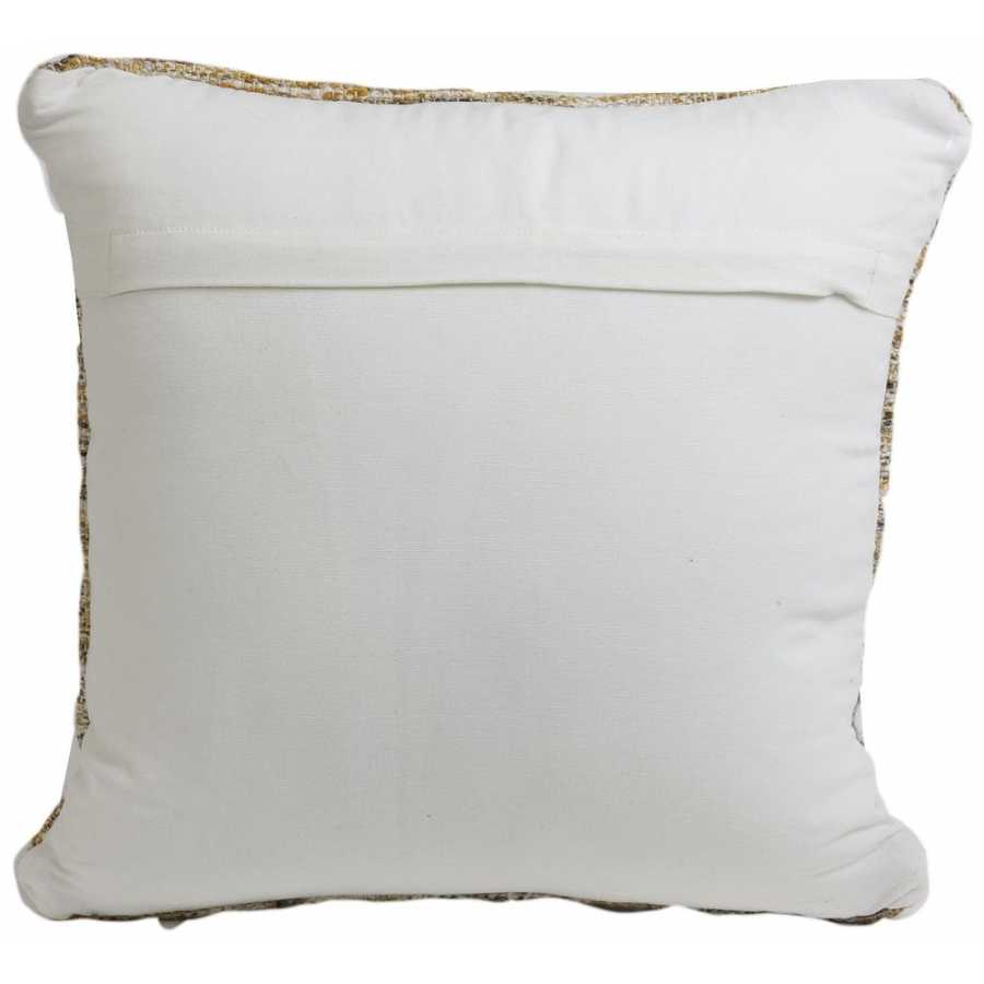 Light and Living Taibe Square Cushion - Brown