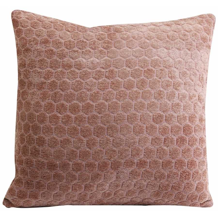 Light and Living Kameli Square Cushion - Old Pink