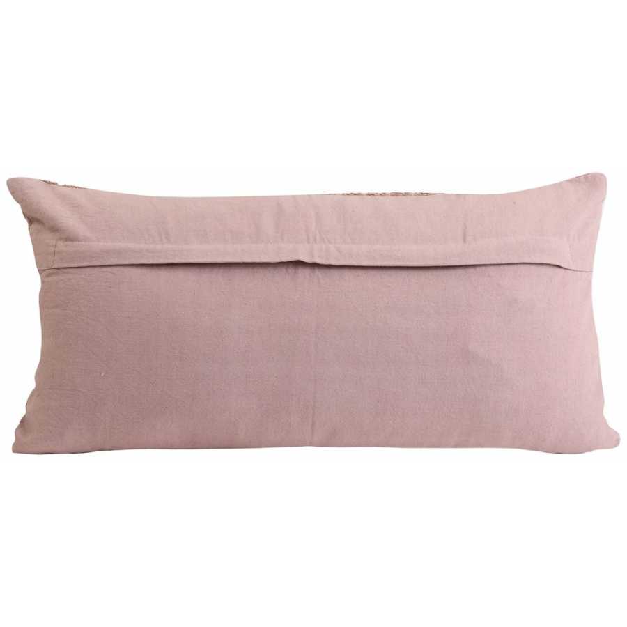 Light and Living Kameli Rectangle Cushion - Old Pink