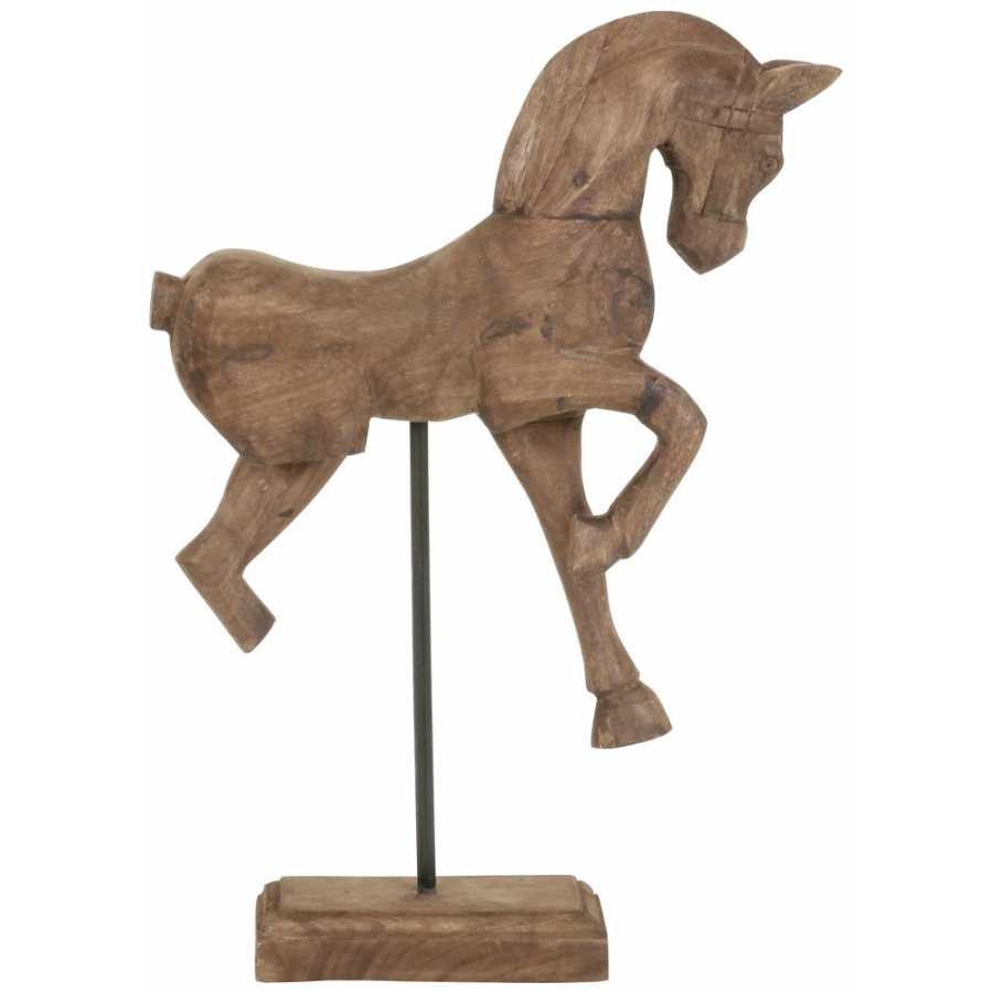 Light and Living Horse Ornament - Brown - Small