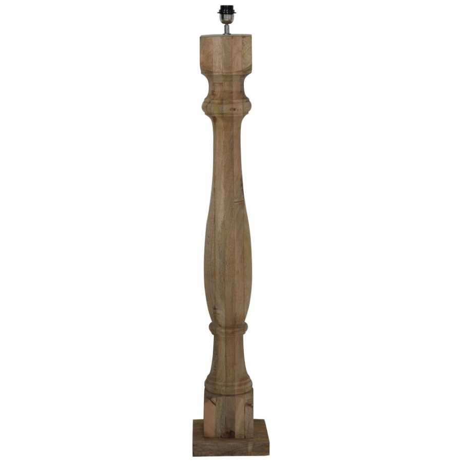 Light and Living Robbia Floor Lamp Base - Natural