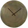 Light and Living Licola Round Wall Clock - Bronze