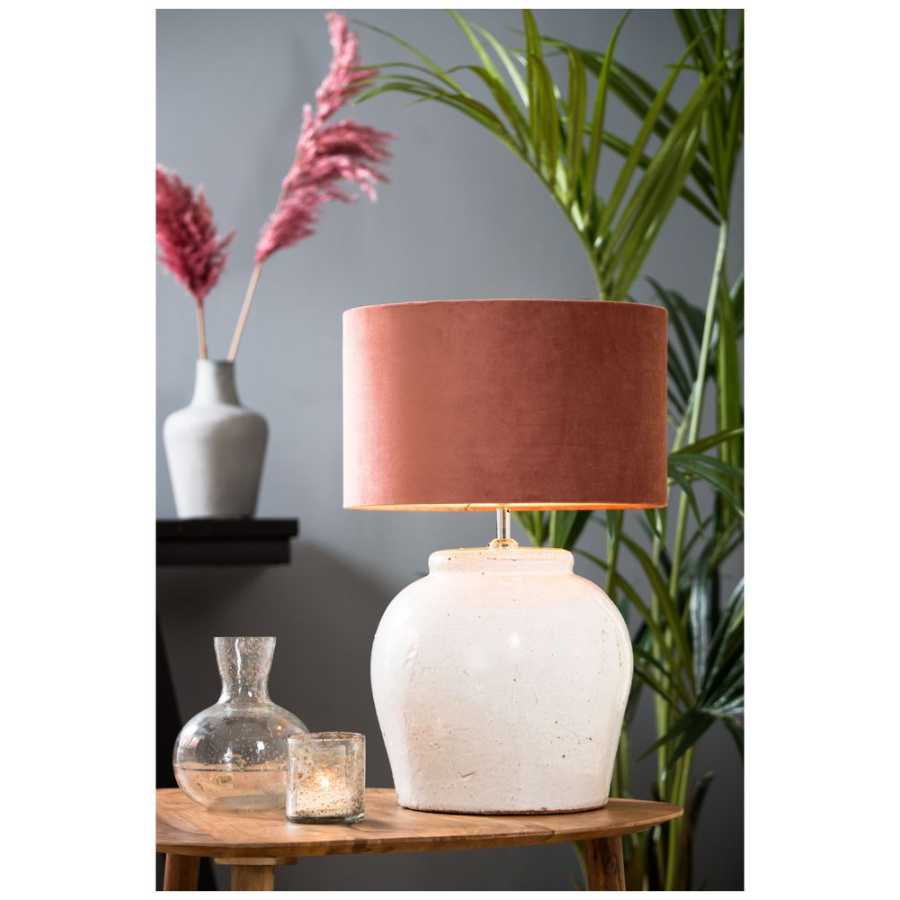 Light and Living Etna Table Lamp Base - White