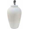 Light and Living Vesuvius Table Lamp Base - White