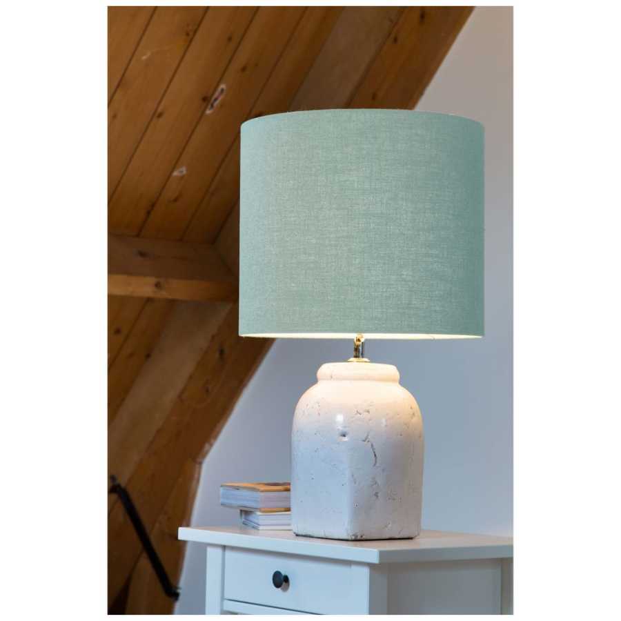 Light and Living Hekla Table Lamp Base - White